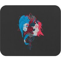 Arcane Jinx And Vi Art Mouse Pads