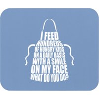 School Lunch Lady Appreciation Cafeteria Lady T Mouse Pads