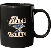 Just Falcon Around Bird Owner Ornithology Falconry Mugs