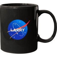 Custom Name Nasa Logo - Larry Active Mugs