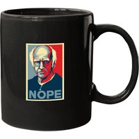 Larry David Nope Mugs