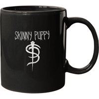 Skinny Puppy Band Sticker Mug