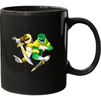 Green And White Power Rangers Mugs