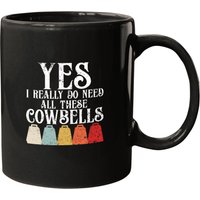 Cow Lover Bell More Cowbell Vintage Funny Drummer Cowbell Funny 28 Mugs