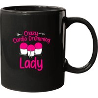 Cardio Drumming Lady Gym Fitness Class Workout Mugs