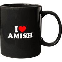 I Love Amish Mugs