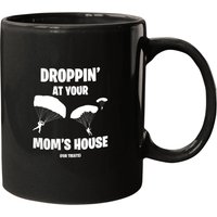 Droppin' At Your Mom's House Battle Royale Gamer - Battle Royale - Mugs