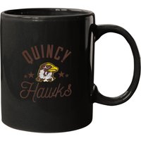 Quincy University Hawks Logo T Mugs