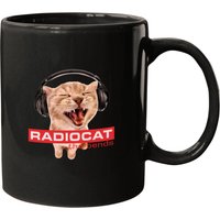 Radiocat Mugs, Meme Cat Mugs, Radiohead Cat The Bends Mugs