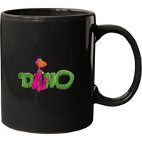 The Flintstones Dino Artsy Text Mugs
