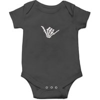Shaka Skull Hand Sign Onesies