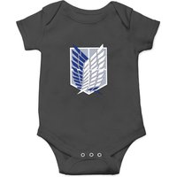 Plain Ao Titan Survey Corps Logo Onesies