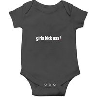 Says, Girls Kick ! Onesies