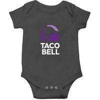 Tacoo Bell Food Logo Restaurant Chain Onesies