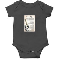 Simple Man Lyrics Baby Onesie - Lynyrd Skynyrd Edition