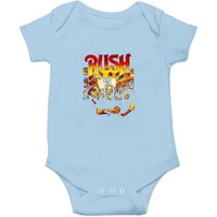 Rush Band Best Music Rock Progresif Classic Onesies