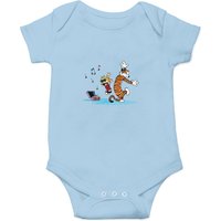 Calvin Hobbes Music Dance Onesies
