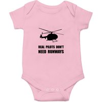 Helicopter Pilot Runways Onesies