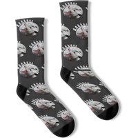 Screaming Possum Socks Screaming Opossum Funny Possum