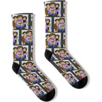 Strangers With Candy Boxset Art Original Rework Socks