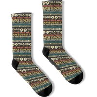 Vintage 99th Birthday Gift 99 Years Old 1188 Months Socks
