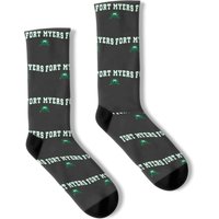 Fort Myers High School Green Wave C2 Socks