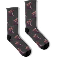 Hellboy Portrait 1 Socks