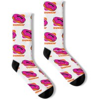 Dunkin' Donut's Restaurant Logo Socks