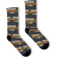 Drain Surgeon, Plumbing Plumber Socks