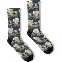 Mr Baseball Bob Uecker Baseball Tribute 1 Socks