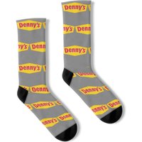 Denny's Restaurant Logo Socks
