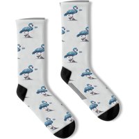 Kamala Blue Flamingo Garden Flag | Bold, Fun, & Fabulous Outdoor Decor Socks