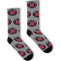 Jj Jimmy John's Sandwich Food Logo Restaurant Chain Socks