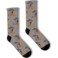Snoopy Thanksgiving Socks, Cartoon Dog Socks, Snoopy Autumn Leaves Socks