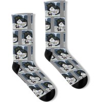 The Yule Cat Socks