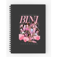 Bini Rose Classique - Bini Rose Classique Spiral Notebooks Ruled Line