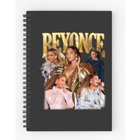 Vintage Beyonce 2023 Spiral Notebooks Ruled Line - Beyonce Renaissance 90s Vintage