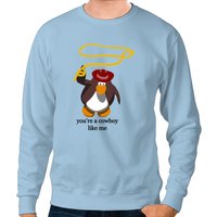 Cowboy Like Me Taylorswift Penguin Sweatshirts