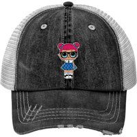 Lol Doll Print Trucker Hat