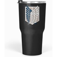 Attack On Titans Survey Corps Logo Tumblers 30 Oz
