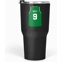 Derrick White Icon Jersey Tumblers 30 Oz