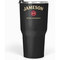 Fashion Mens Jameson Irish Whiskey Logo Generic Black Tumblers 30 Oz