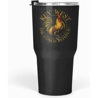 Key West Florida Vintage Rooster Design Souvenir Tumblers 30 Oz