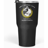 Helldivers Super Earth Diving Into Hell For Liberty Tumblers 30 Oz