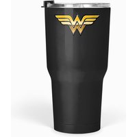 Wonder Woman Golden Logo Tumblers 30 Oz