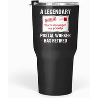 Postal Worker Retired 2023 Postman Retirement Mail Carrier Tumblers 30 Oz