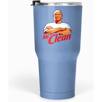 Mr Clean Logo Cleaning Product Fan Tumblers 30 Oz