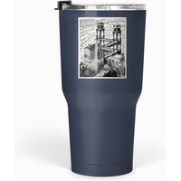 Mc Escher Waterfall 1961 Artwork Fors Prints Men Women Kids Tumblers 30 Oz