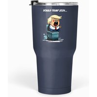 Donald Trump 2024: Garbage Pail Campaign - Donald Trump 2024 - Tumblers 30 Oz