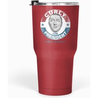 Three Stooges Curly For President Tumblers 30 Oz